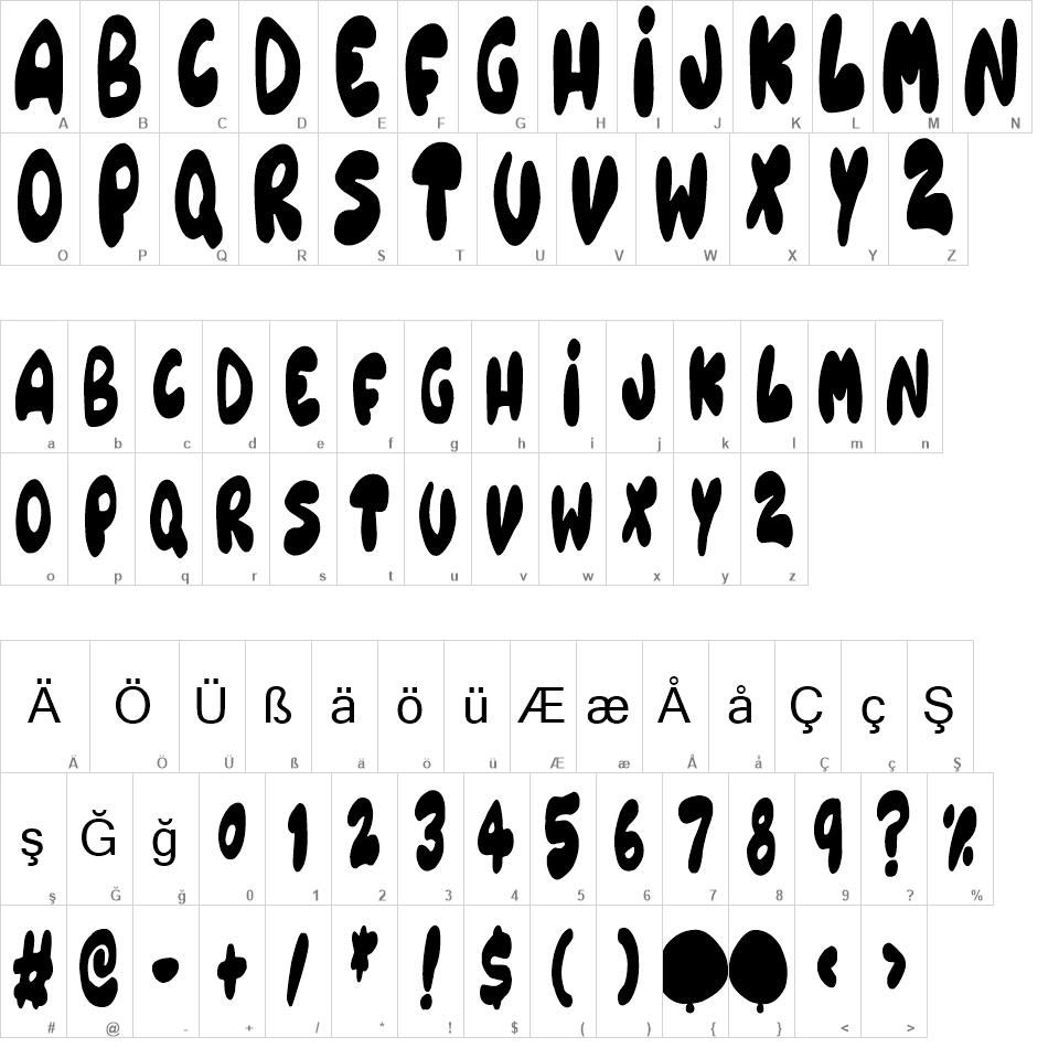 Balloonish Free Font