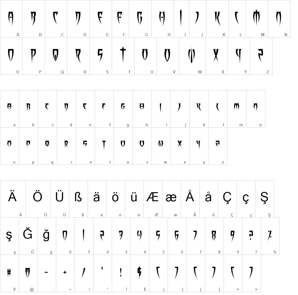 Beast Of Rage Free Font