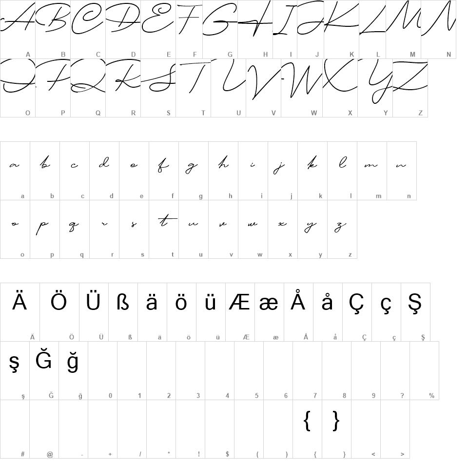 Blankid Free Font