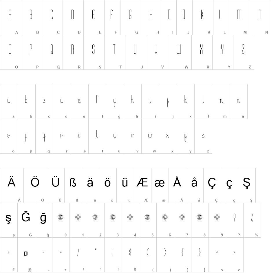 Dandeline Free Font