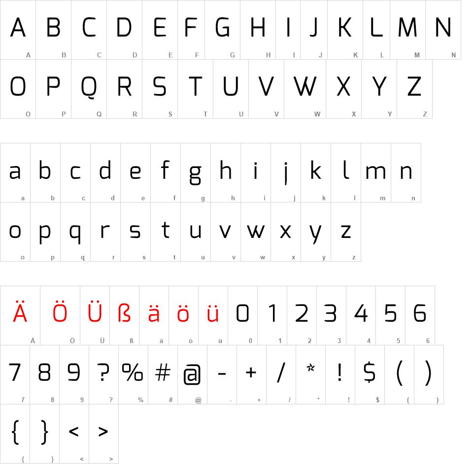 EXO free font