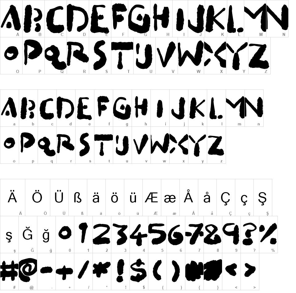 Inkbleeda Free Font