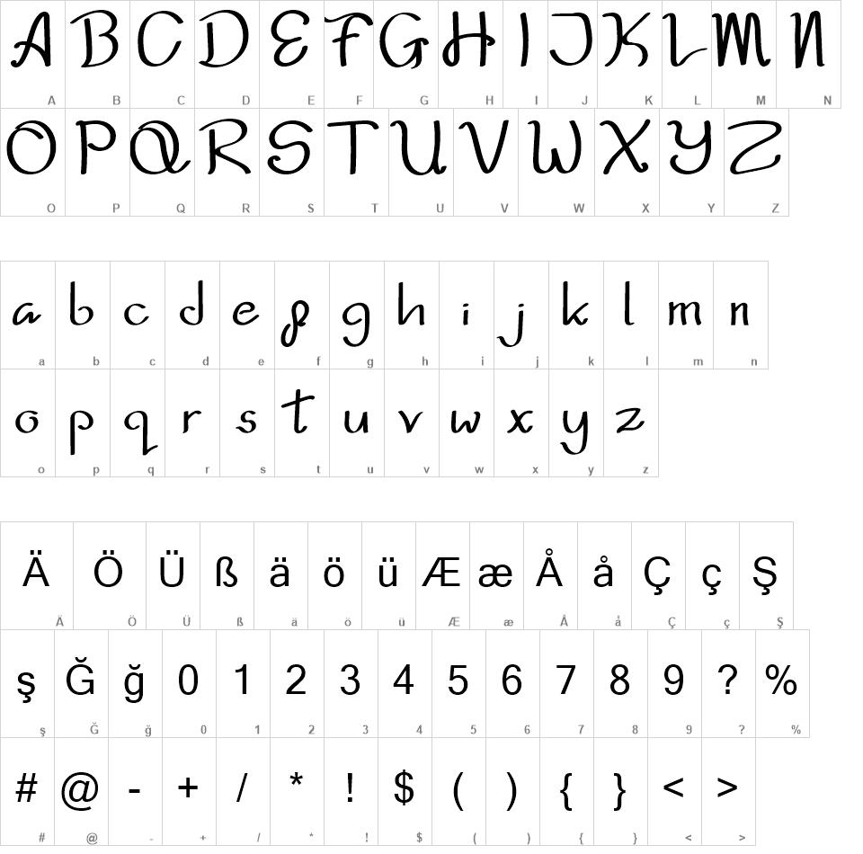 Khillua Zoldyck Free Font