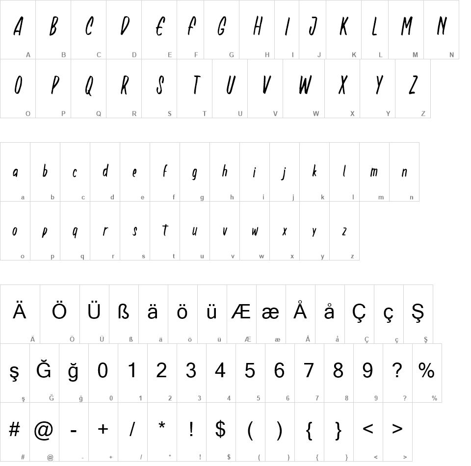 Nagista Free Font