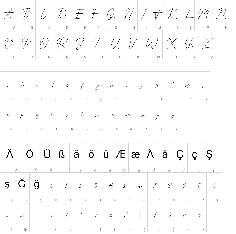 One Silver Signature Free Font