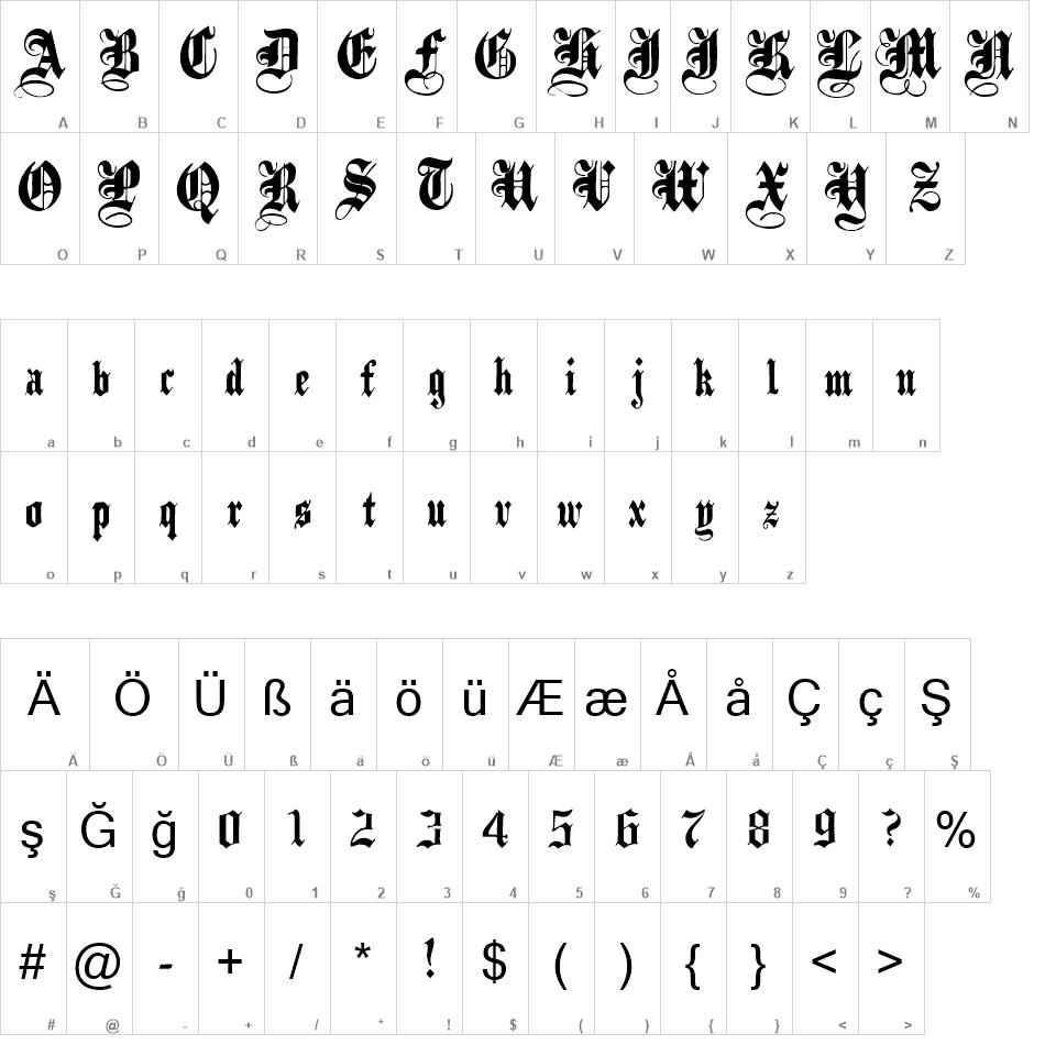 Black Family Free Font