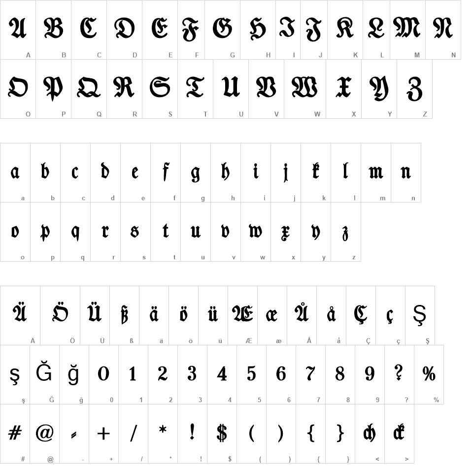 typographer-fraktur-font-family-free-font