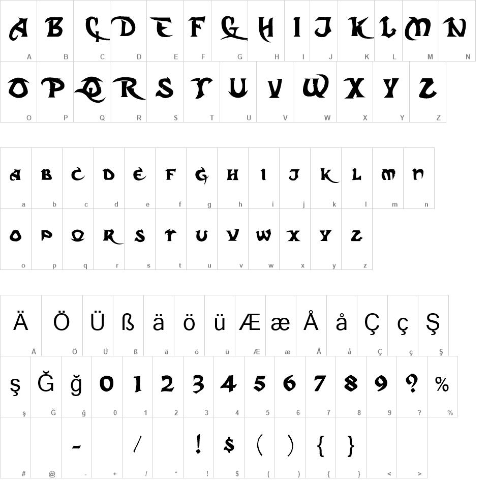 Dark Crystal Free Font