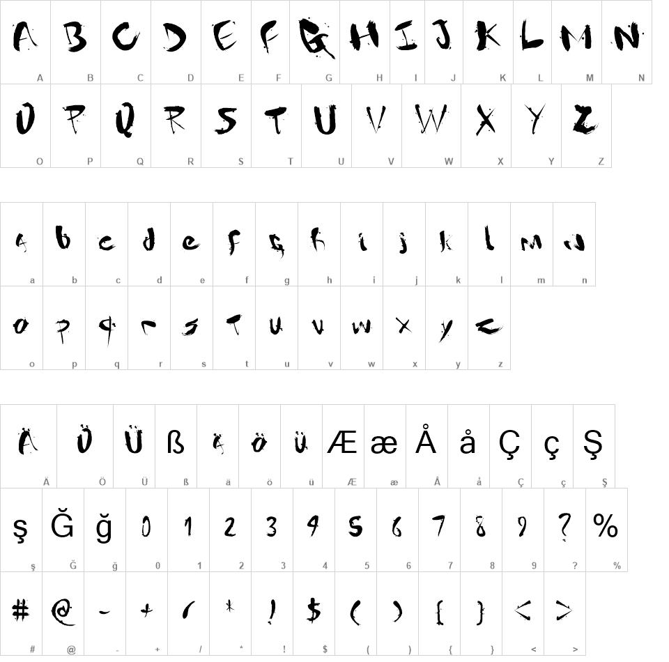 Gantz Free Font