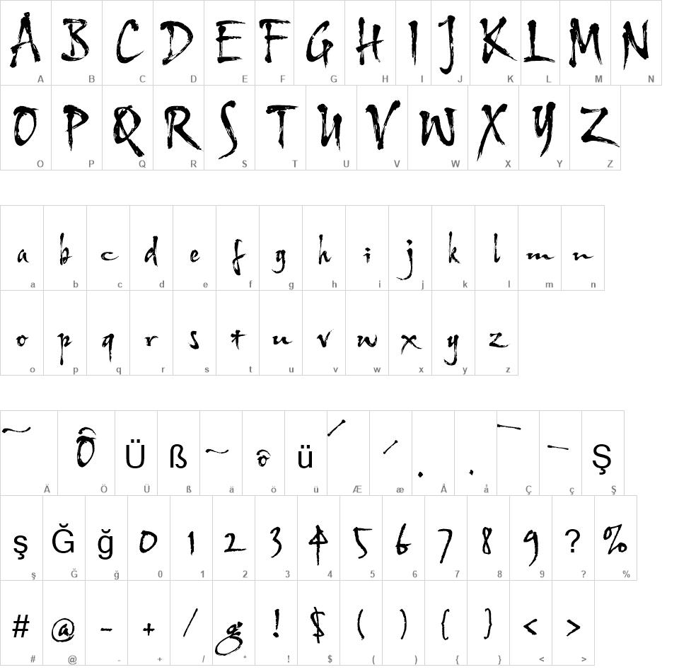 Hl Thuphap 4bk Free Font