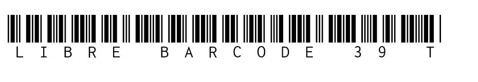 libre-barcode-39-text-free-font