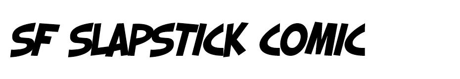 Sf Slapstick Comic Free Font