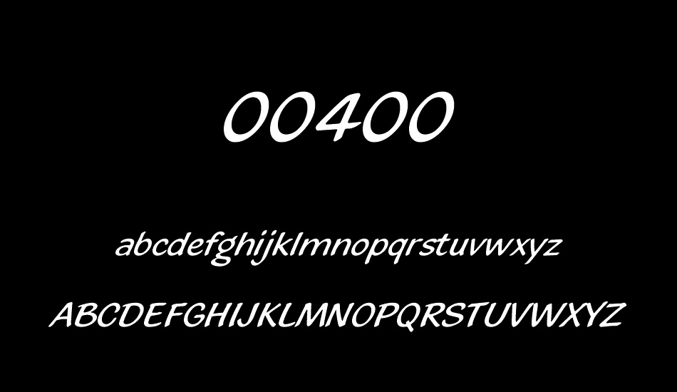 00400 font