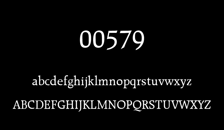 00579 font