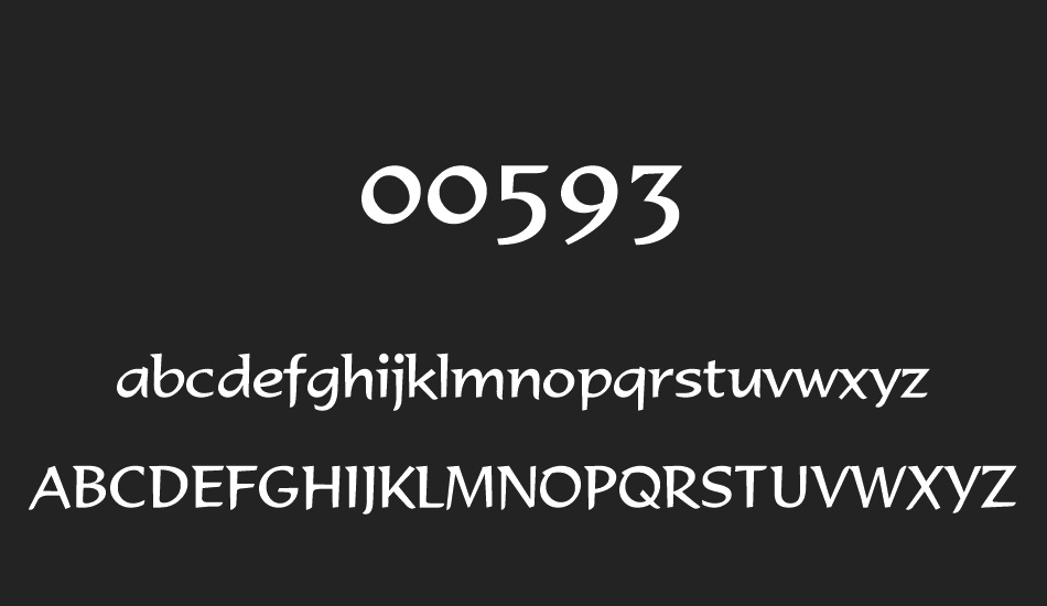 00593 font