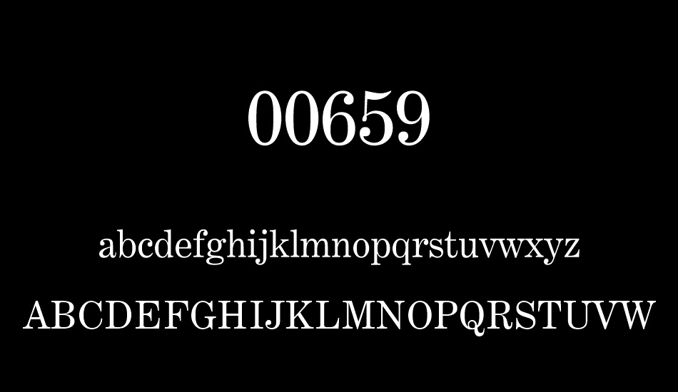 00659 font