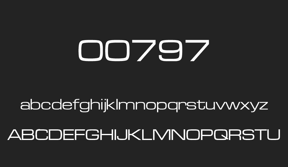 00797 font