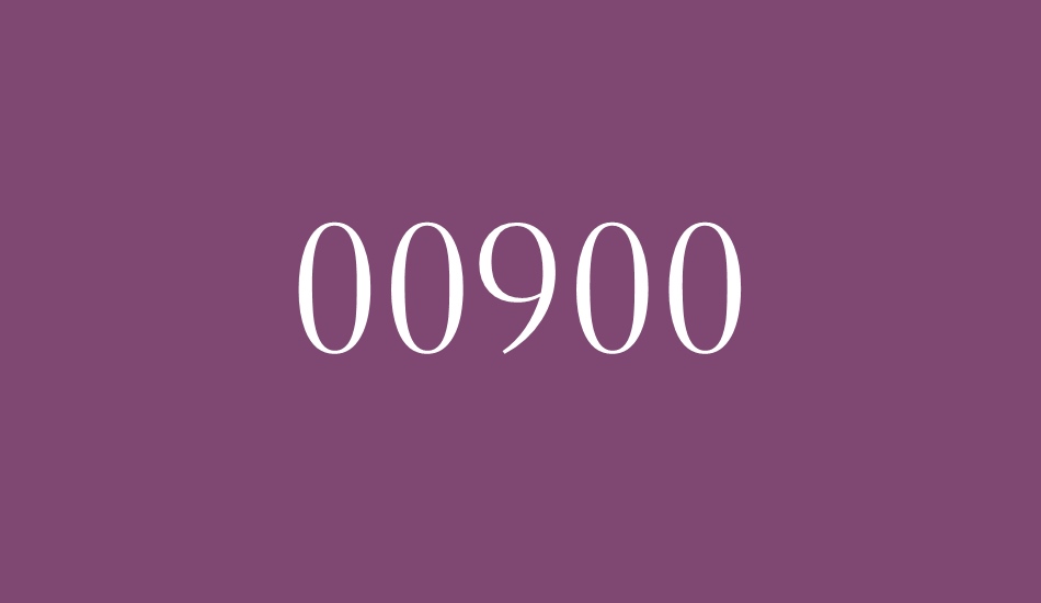 00900 font big