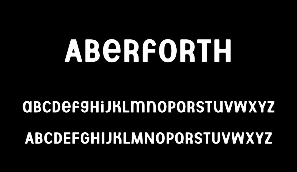 Aberforth font