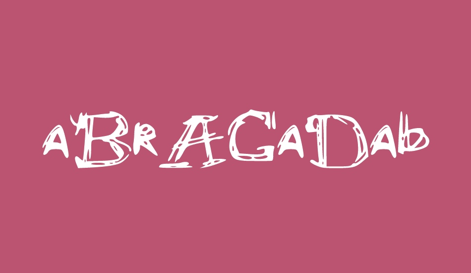 aBrACaDabRAHOcUsSPoKuz font big