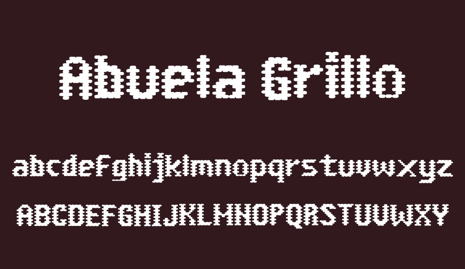 Abuela Grillo font