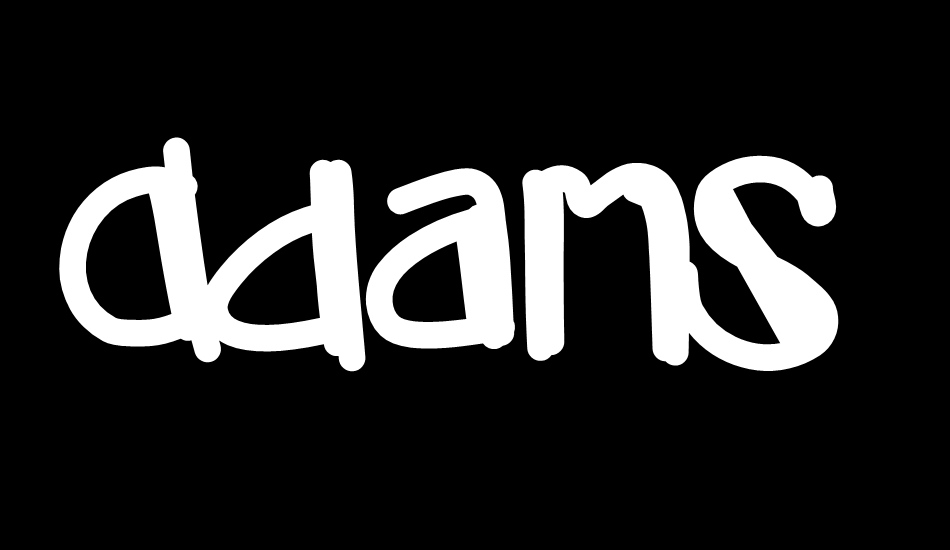 AdamskiHand font big