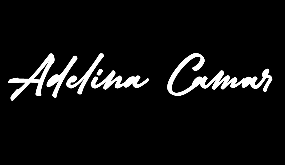 Adelina Camarie font big