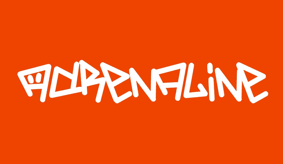 Adrenaline : Zero font big