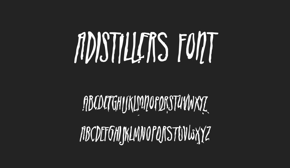 ADIstiLleRS Font font