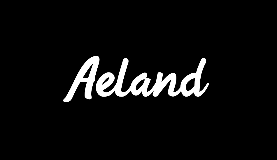 Aeland font big