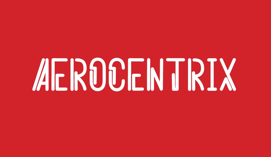 Aerocentrix font big