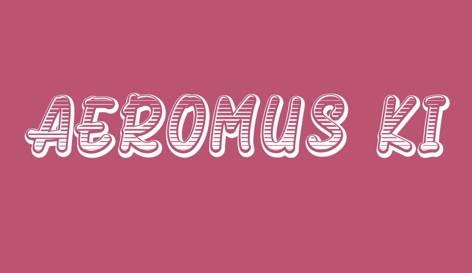 Aeromus Kirho font big