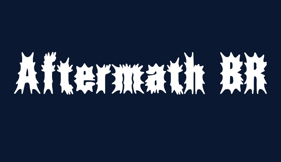 Aftermath BRK font big