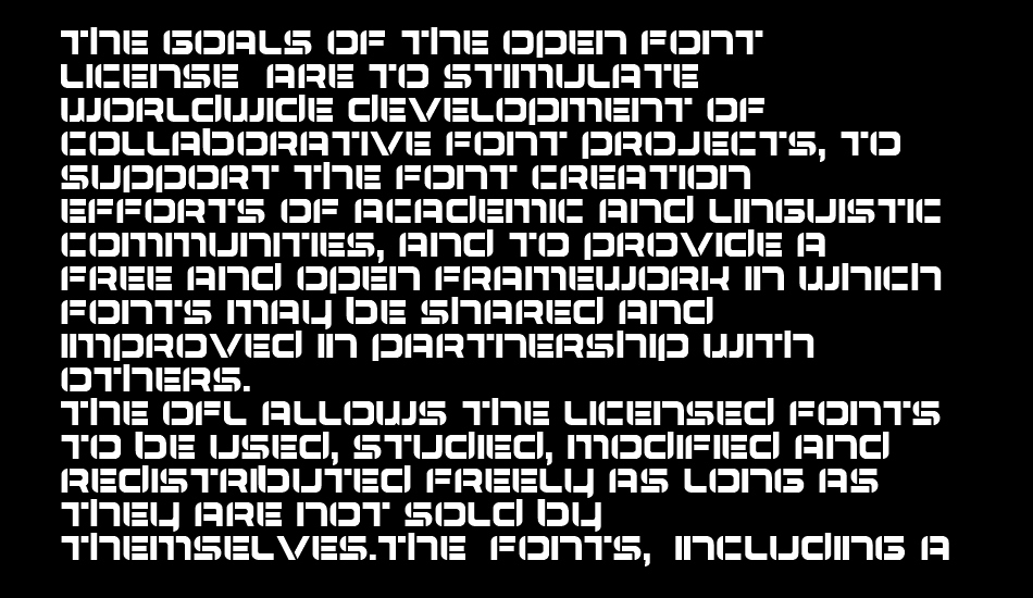 Airlock font 1