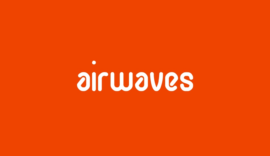 airwaves font big