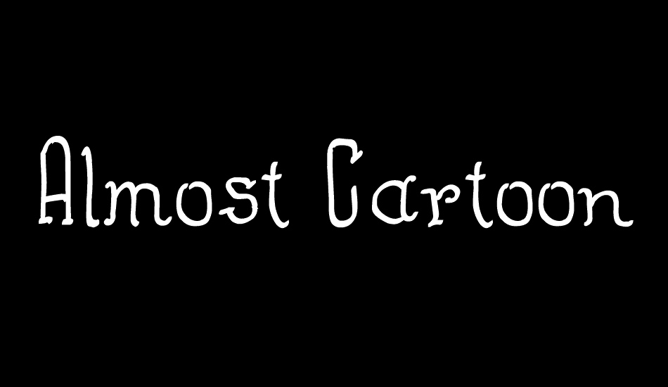 Almost Cartoon font big