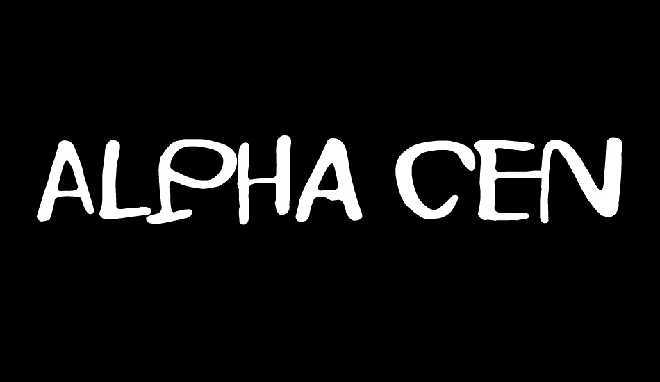 Alpha Centauri font big