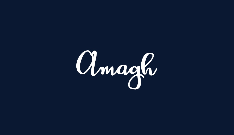 Amagh font big