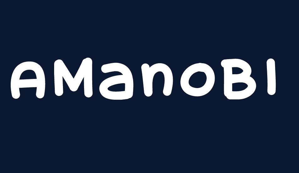 AManoBlaxtendida font big