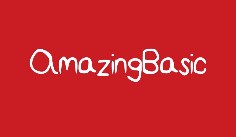 AmazingBasic font big