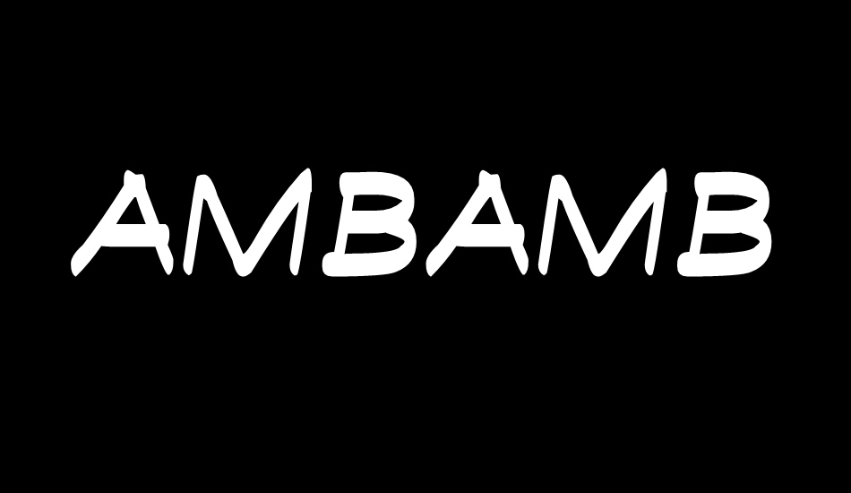 Ambambo font big