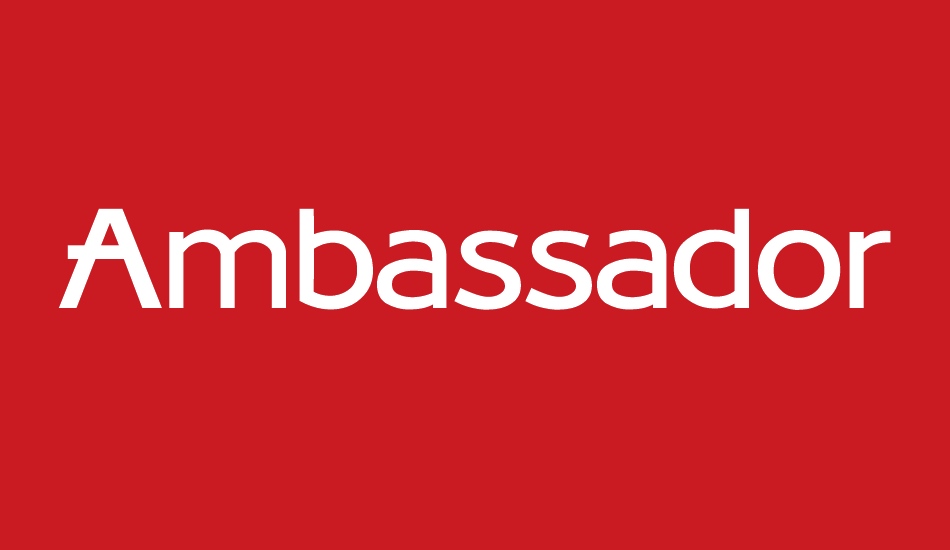 Ambassadore font big