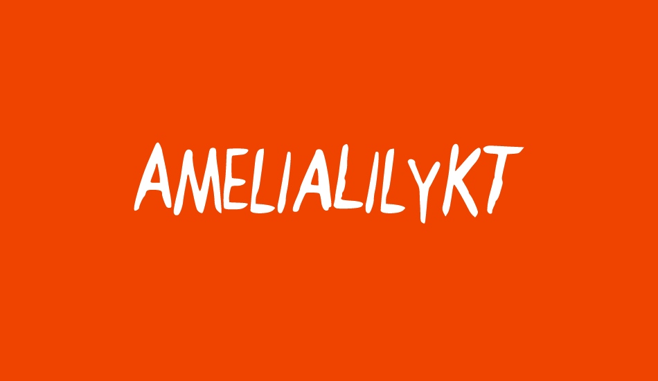 AmeliaLilyKT font big