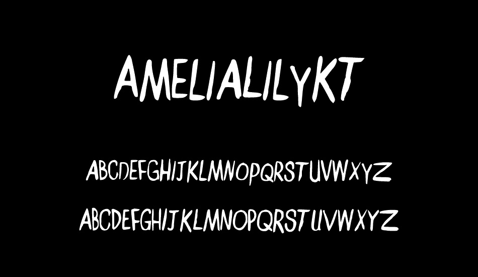 AmeliaLilyKT font