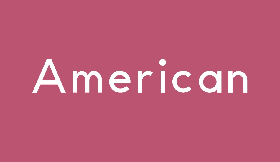 American Desktop font big