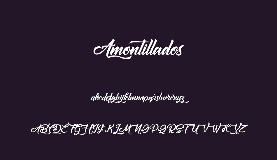 Amontillados font