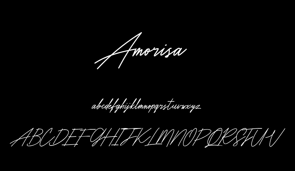 Amorisa Free font