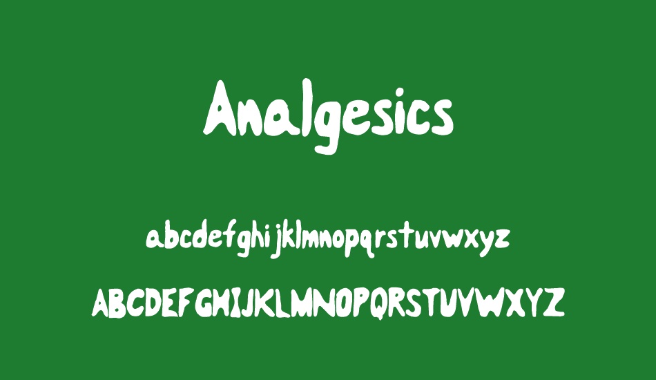 Analgesics font