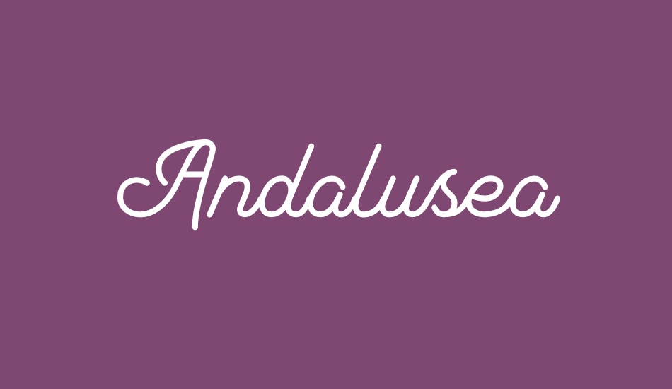 Andalusea font big