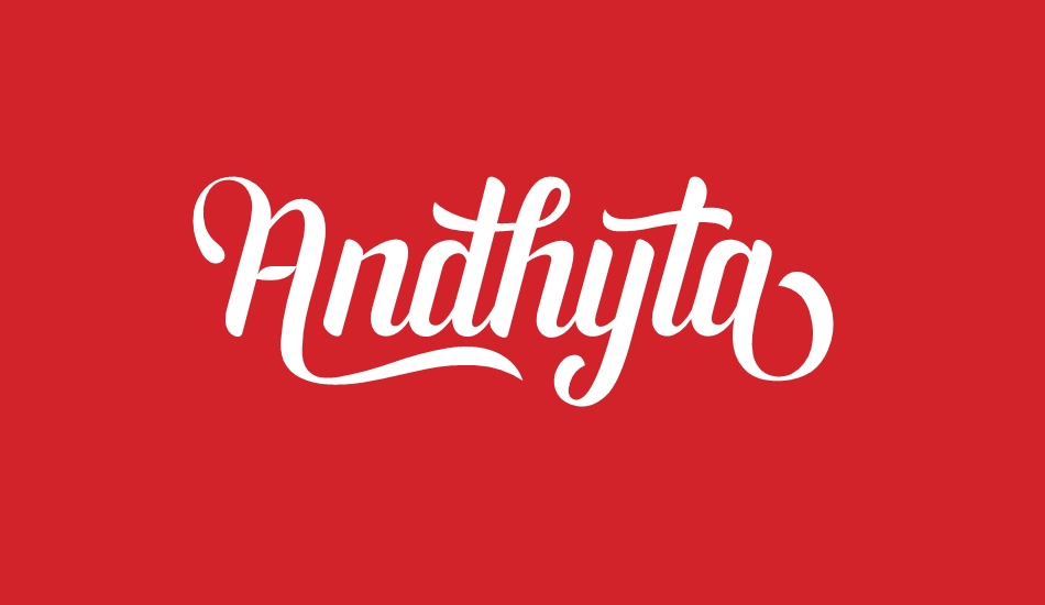 Andhyta font big